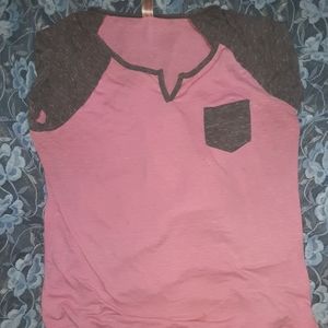 Sheer V-Slit Shirt | No Boundaries